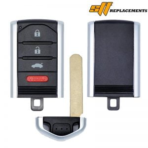 2009-2014 REPLACEMENT 4B SMART KEY REMOTE FOB TRANSMITTER FOR ACURA TL 72147-TK4-A71 M3N5WY8145