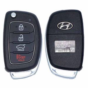2013-2016 HYUNDAI SANTA FE 4B FLIP REMOTE FLIP KEY FOB TRANSMITTER TQ8-RKE-3F04 95430-4Z100