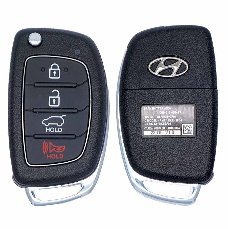 20132016 HYUNDAI SANTA FE FLIP REMOTE FLIP KEY FOB