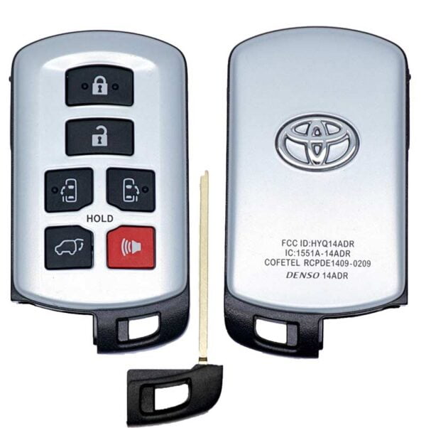 2011-2020 TOYOTA SIENNA SMART KEY PROXIMITY REMOTE FOB HYQ14ADR