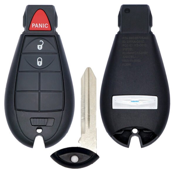 2008-2016 CHRYSLER TOWN & COUNTRY 3B FOBIK STYLE KEYLESS REMOTE FOB TRANSMITTER IYZ-C01C 56046706