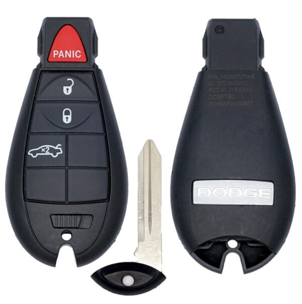 2008-2013 DODGE 4B FOBIK STYLE KEYLESS REMOTE FOB TRANSMITTER IYZ-C01C 05026886