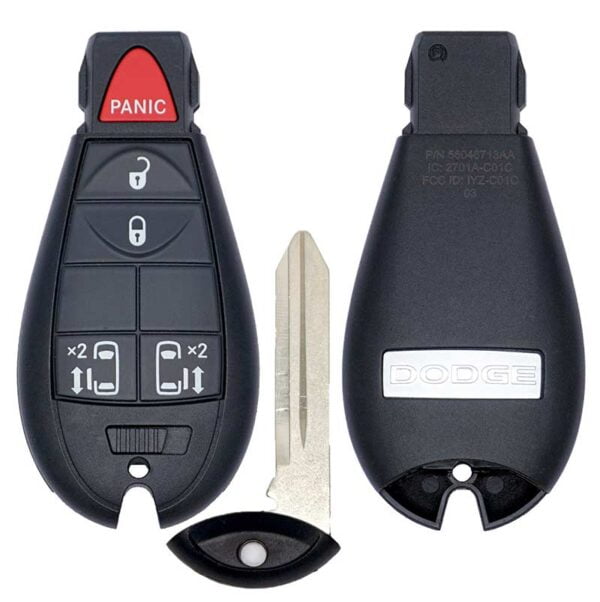 2008-2020 DODGE GRAND CARAVAN 5B FOBIK STYLE KEYLESS REMOTE FOB TRANSMITTER IYZ-C01C 56046713