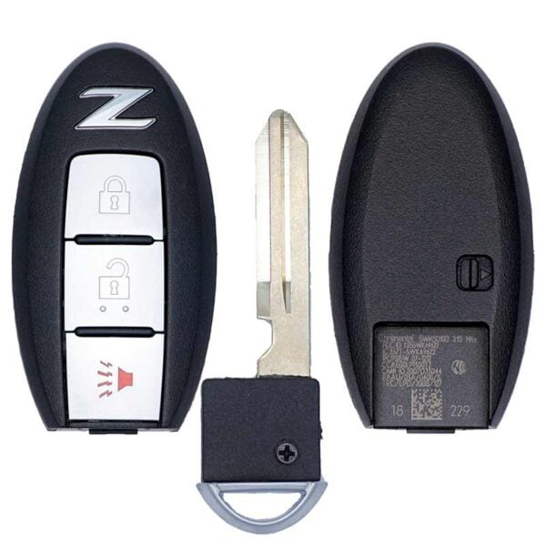 2019-2023 NISSAN 370Z 3B SMART KEYLESS PROXIMITY REMOTE FOB TRANSMITTER KR55WK49622 285E3-1ET5D