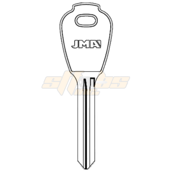 JMA SUBARU SUB2 / X271 BLANK KEY SUB-3 PACK OF 10