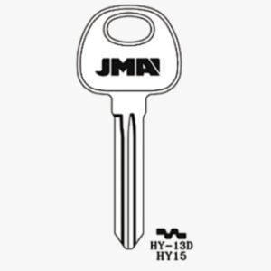 JMA HYUNDAI / KIA HY15 BLANK KEY HY-13D PACK OF 10