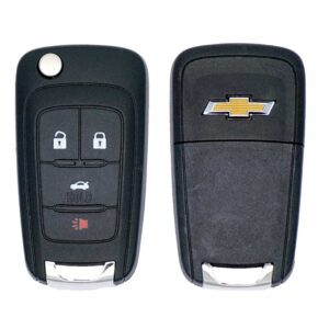2011-2015 CHEVROLET IMPALA CRUZE PEPS 4B FLIP KEY PROXIMITY REMOTE TRANSMITTER 13584828