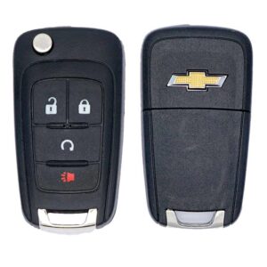 2010-2017 GM CHEVROLET EQUINOX TRAX 4B FLIP KEYLESS REMOTE TRANSMITTER 13501916