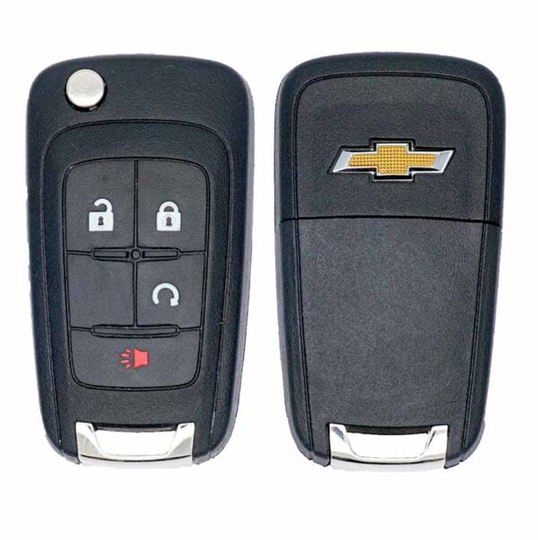 2010-2021 CHEVROLET 4B FLIP KEY REMOTE TRANSMITTER OHT01060512