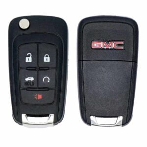 2010-2022 GMC TERRAIN 5B FLIP KEY REMOTE TRANSMITTER OHT01060512