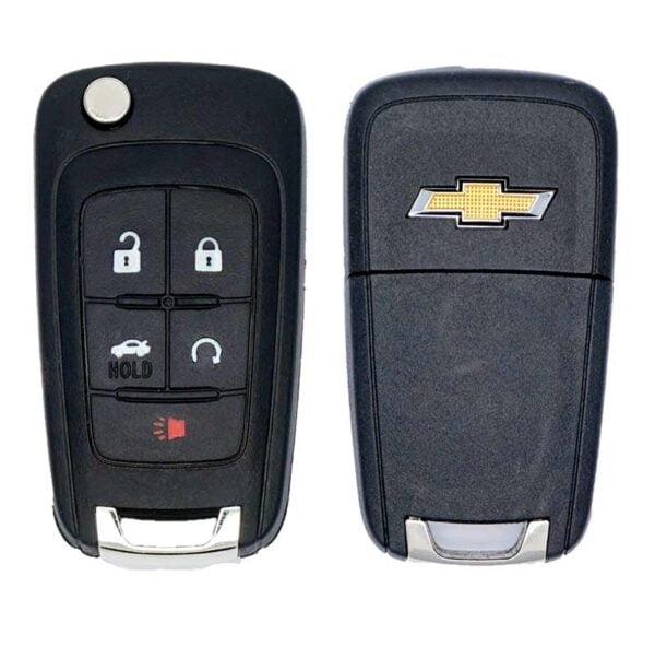 2010-2021 CHEVROLET 5B FLIP KEY REMOTE TRANSMITTER OHT01060512