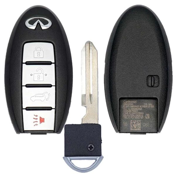 2010-2018 INFINITI 4B FX37 QX70 SMART KEYLESS PROXIMITY REMOTE FOB TRANSMITTER KR55WK49622