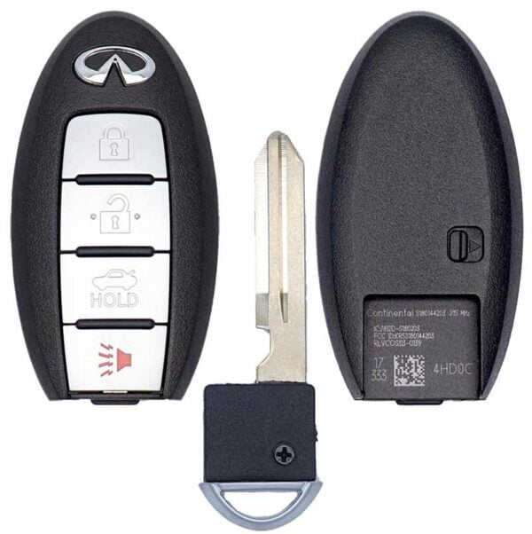 2014-2017 INFINITI Q50 4B SMART KEYLESS PROXIMITY REMOTE FOB TRANSMITTER 285E3-4HD0C S180144203