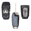 NEW REPLACEMENT CASE SHELL FITS FORD F150 FLIP KEYLESS REMOTE FOB 164-R8134 - Image 2