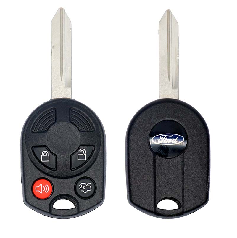 Remote Key 4 Button 80 Bit Head Entry Transmitter Uncut Ford 2006-2012 Fusion 