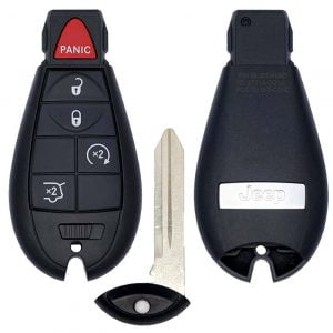2008-2013 JEEP GRAND CHEROKEE COMMANDER 5B FOBIK STYLE KEYLESS REMOTE FOB IYZ-C01C