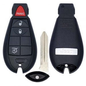2008-2013 JEEP GRAND CHEROKEE COMMANDER 4B FOBIK STYLE KEYLESS REMOTE FOB 68066848 IYZ-C01C