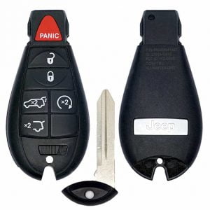 2008-2013 JEEP GRAND CHEROKEE COMMANDER 6B FOBIK STYLE KEYLESS REMOTE FOB IYZ-C01C