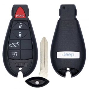 2008-2010 JEEP GRAND CHEROKEE COMMANDER 5B FOBIK STYLE KEYLESS REMOTE FOB IYZ-C01C