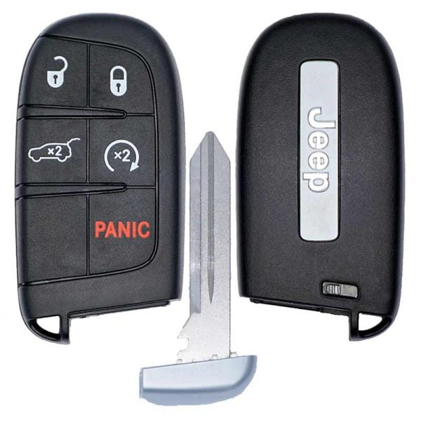 2014-2022 JEEP GRAND CHEROKEE 5B SMART KEYLESS PROXIMITY REMOTE FOB 68143505 M3N-40821302