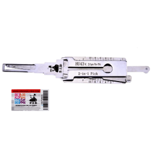 ORIGINAL LISHI HYUNDAI K9 2 IN 1 LOCKSMITH DOOR PICK TOOL