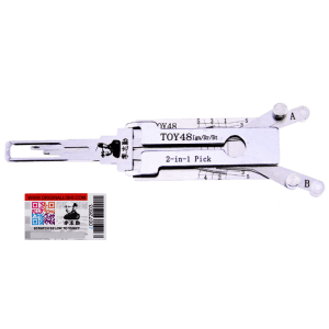 ORIGINAL LISHI TOY48 LEXUS SHORT TR48 40K LX90 2 IN 1 LOCKSMITH IGNITION PICK TOOL