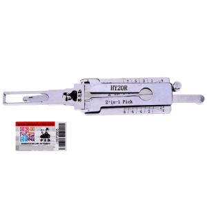 ORIGINAL LISHI HY18R HY20R 8 CUT HYUNDAI 2 IN 1 LOCKSMITH PICK TOOL