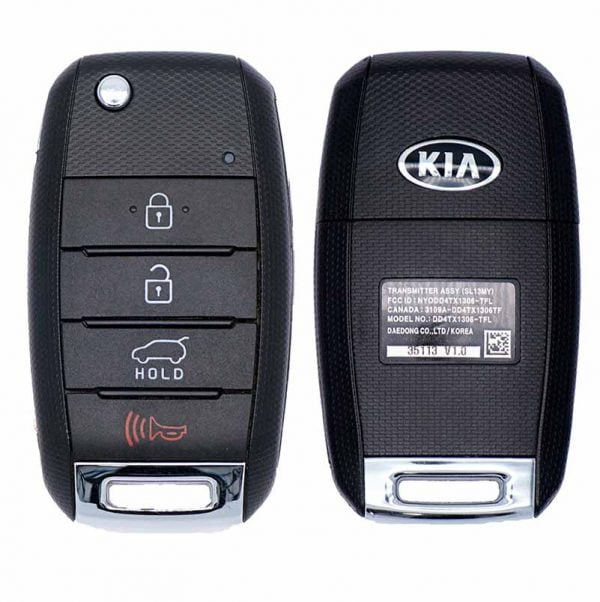 2014-2016 KIA SPORTAGE 4B FLIP STYLE KEYLESS REMOTE FOB NYODD4TX1306-TFL 95430-3W350