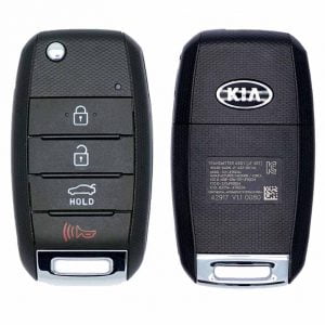 2016-2020 KIA OPTIMA 4B FLIP STYLE KEYLESS REMOTE FOB TRANSMITTER 95430-D4010 SY5JFRGE04 (JF 4BT)