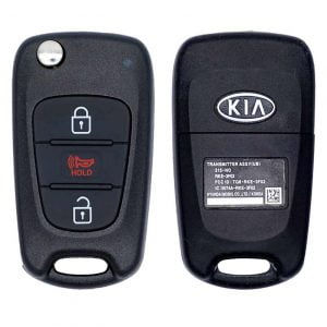 2012-2013 KIA RIO 3B FLIP STYLE KEYLESS REMOTE FOB TRANSMITTER TQ8-RKE-3F02 (UB)