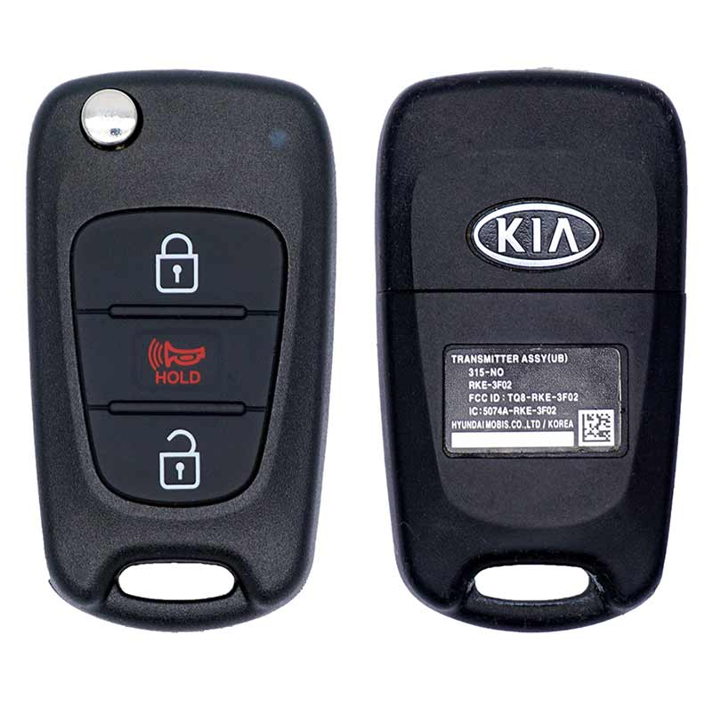 20122013 KIA RIO FLIP STYLE KEYLESS REMOTE FOB