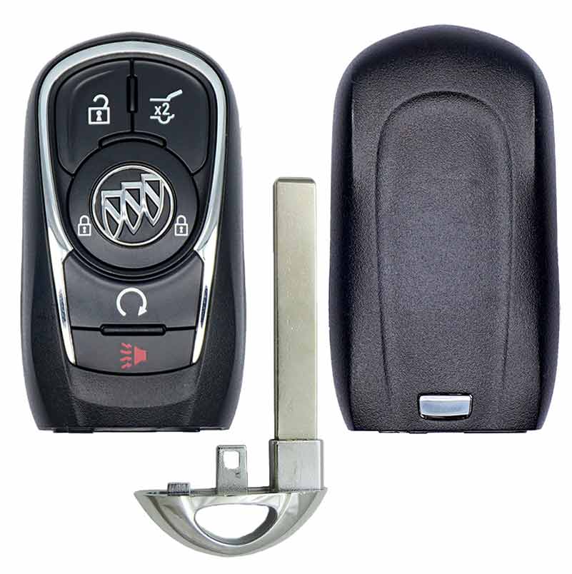 Beefunny Keyless Entrty Smart Key Fob Replacement For Buick Enclave 2020-2024 Encore GX Key Remote Fob 433MHz ID46 Chip FCC ID:HYQ4ES P/N: 13530511 (1