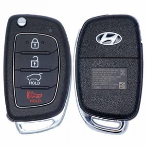 2015-2019 HYUNDAI SANTA FE 4B FLIP STYLE KEYLESS REMOTE FOB TQ8-RKE-4F31 95430-2W110