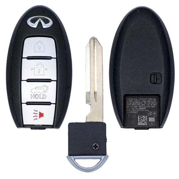 2016-2018 INFINITI QX60 4B SMART KEYLESS PROXIMITY REMOTE FOB TRANSMITTER S180144321 285E3-9NF4A