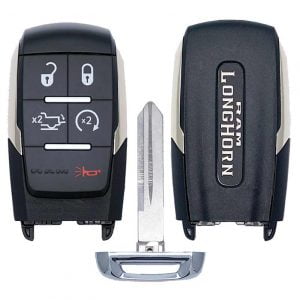 2019-2024 RAM LONGHORN SMART KEY 5B PROXIMITY REMOTE FOB TRANSMITTER FOB GQ4-76T 68375456