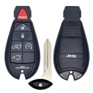 2008-2010 JEEP COMMANDER 6B FOBIK STYLE KEYLESS REMOTE FOB M3N5WY783X 05026347