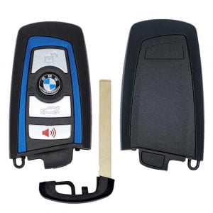 2009-2014 BMW 7-SERIES 4B SMART KEYLESS PROXIMITY REMOTE FOB TRANSMITTER YGOHUF5767 (BLUE)