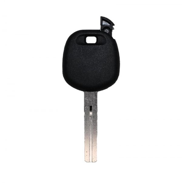 SOLID HEAD TRANSPONDER KEY SHELL FOR TOYOTA LEXUS TOY48 - SHORT BLADE