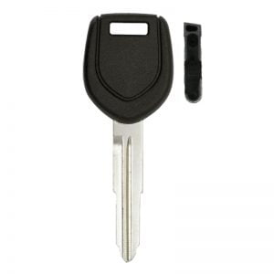 SOLID HEAD TRANSPONDER KEY SHELL FOR MITSUBISHI MIT17