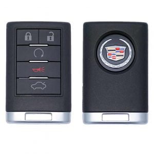 2008-2013 CADILLAC 5B KEYLESS ENTRY REMOTE FOB OUC6000066