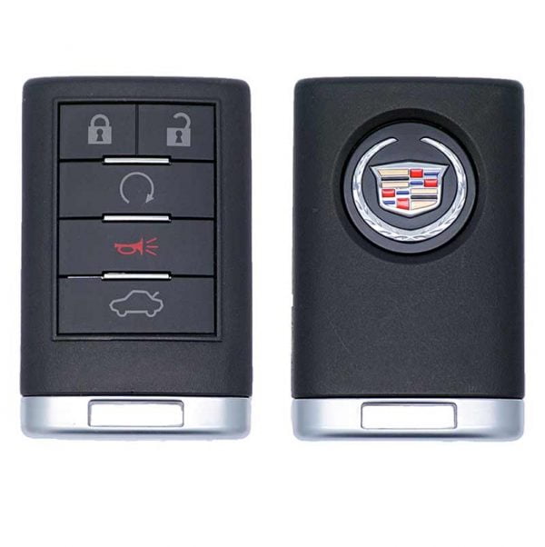 2008-2013 CADILLAC 5B KEYLESS ENTRY REMOTE FOB OUC6000066