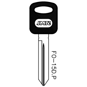 JMA FORD LINCOLN MERCURY MECHANICAL PLASTIC HEAD KEY BLANK H75-P 1196FD PFO-15D. PACK OF 5