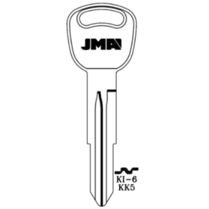 JMA KIA DOUBLE SIDED 8 CUT BLANK KEY KI-6 KK5 X269 PACK OF 10