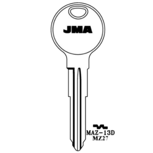 JMA MAZDA 10 CUT KEY BLANK MAZ-13D MZ27 PACK OF 10