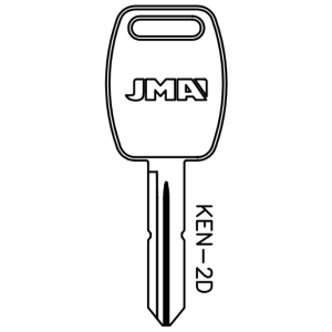 JMA KENWORTH B87 K1994 KEY BLANK KEN-2D PACK OF 10