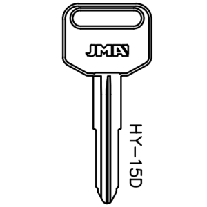 JMA HYUNDAI HY2 X160 KEY BLANK HY-15D PACK OF 10