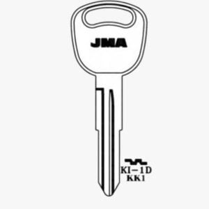 JMA KIA KK1 X233 KEY BLANK KI-4D PACK OF 10