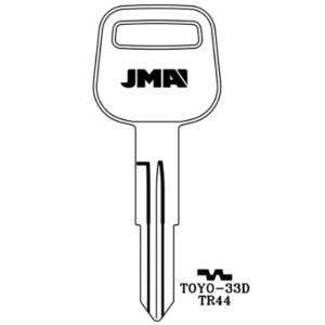 JMA TOYOTA 8 CUT KEY BLANK TOYO-10 TR39 PACK OF 10