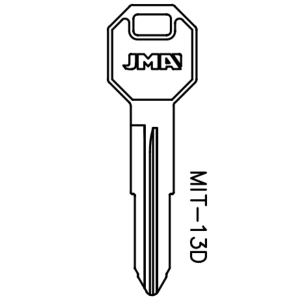 JMA MITSUBISHI MI57 / X229 KEY BLANK MIT-13D PACK OF 10