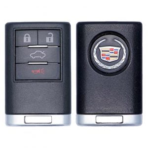 2008-2013 CADILLAC CTS DTS 4B KEYLESS ENTRY REMOTE FOB OUC6000066